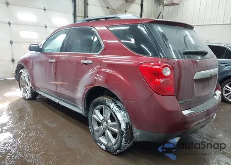 2011 Chevrolet Equinox Ltz z USA, uszkodzony, nr VIN 2CNFLGE56B6290992